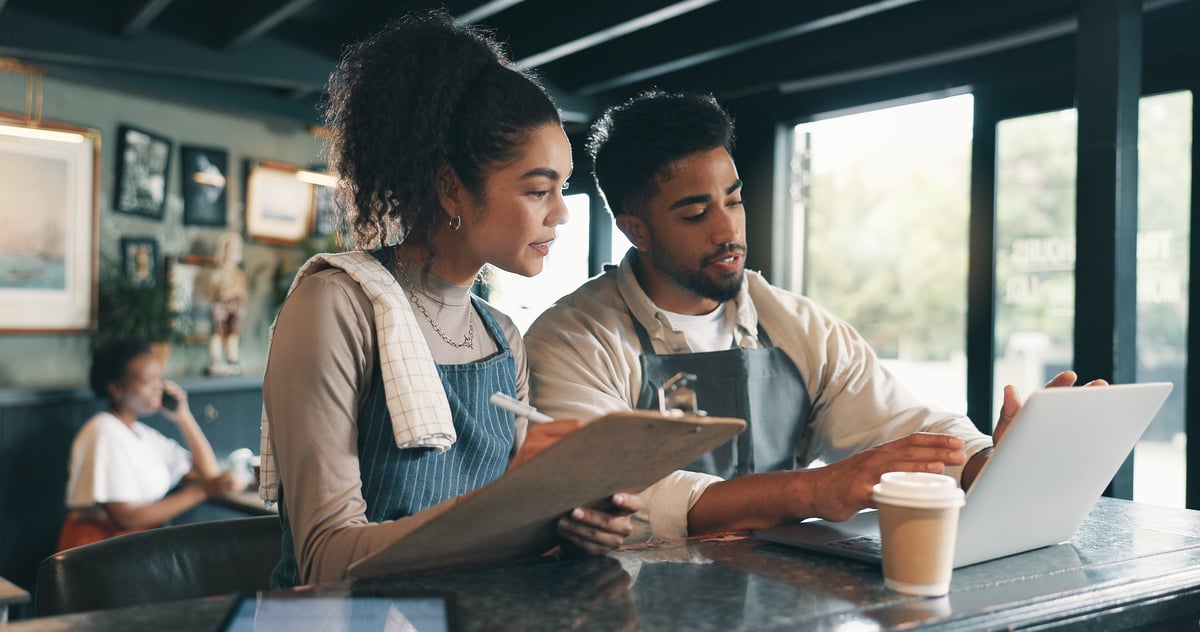 Food & Restaurant website design example